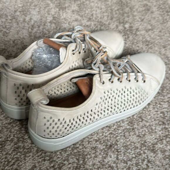 BLACKSTONE Pl87 Sneaker In Wind Chime Leather Sneakers 41/10 - Picture 6 of 10